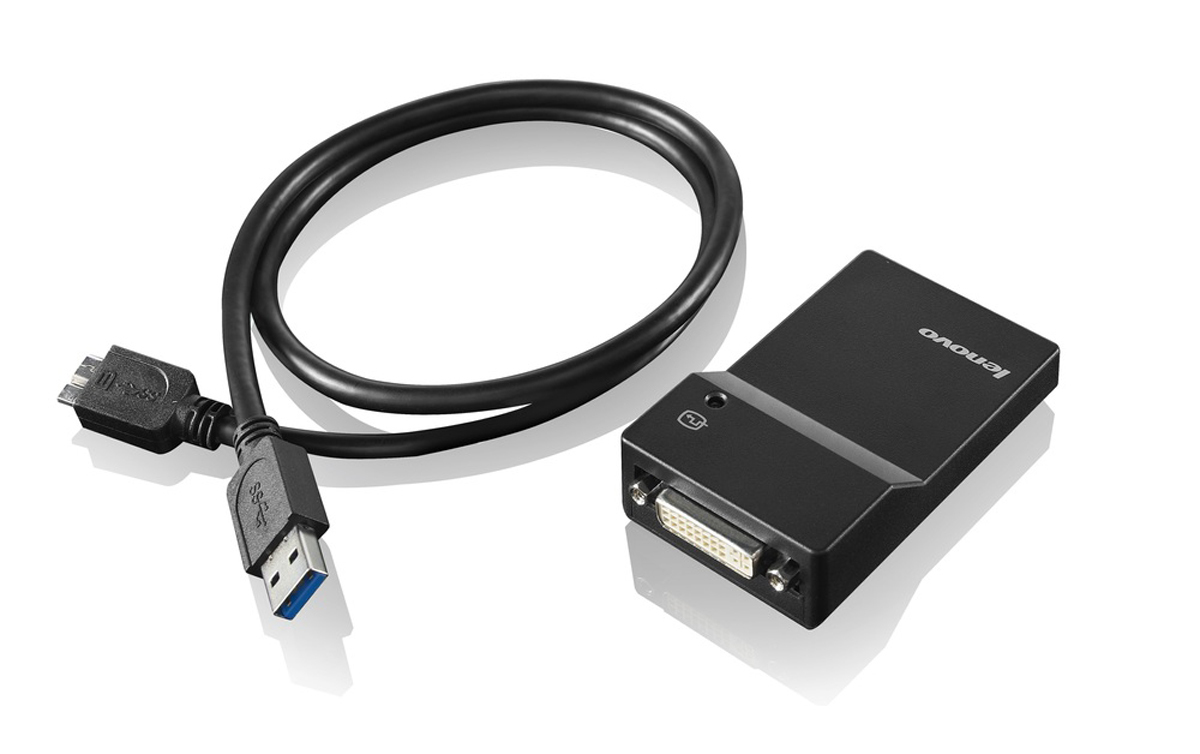 Lenovo™ USB 3.0 auf DVI/VGA Monitor Adapter