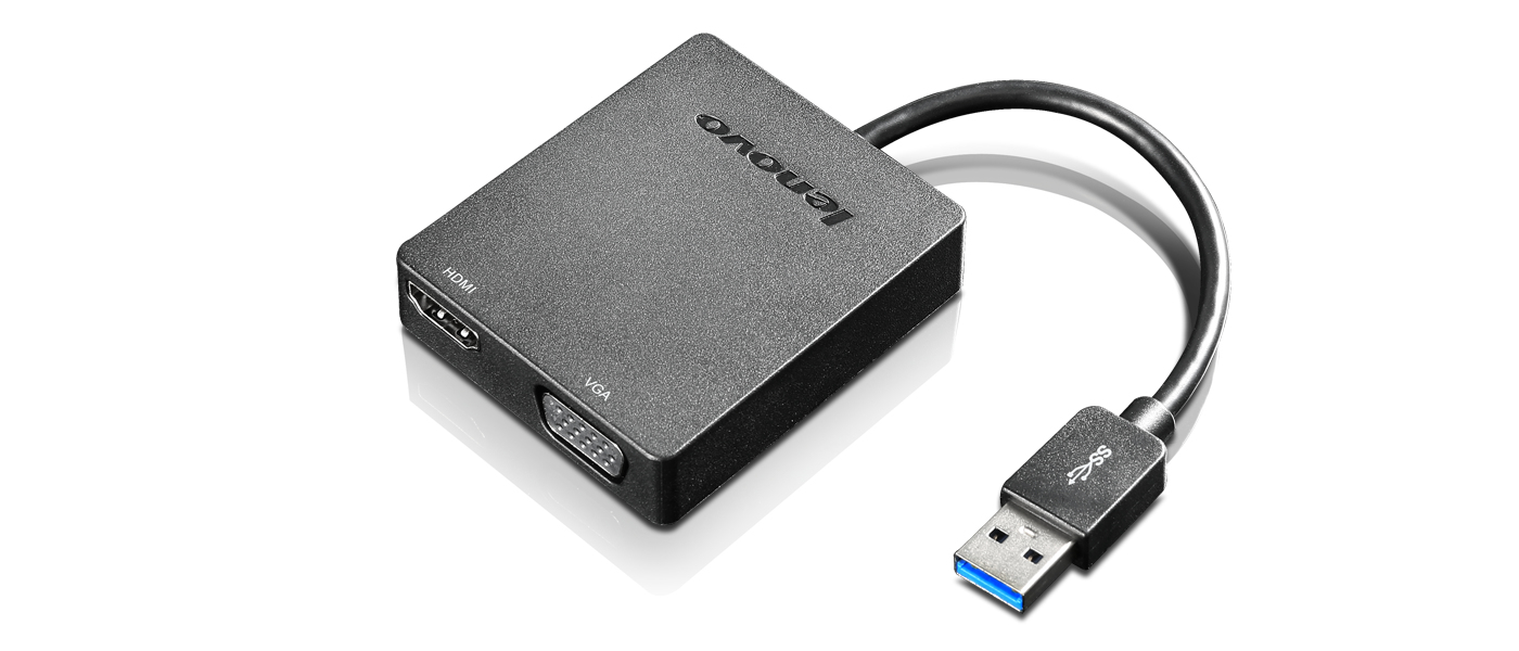 Lenovo™ USB 3.0-auf-VGA/HDMI-Universaladapter