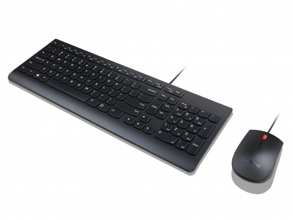 Lenovo™ Essential Wired Keyboard and Mouse Kombi