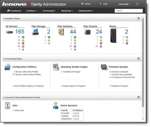 Lenovo xclarity administrator установка